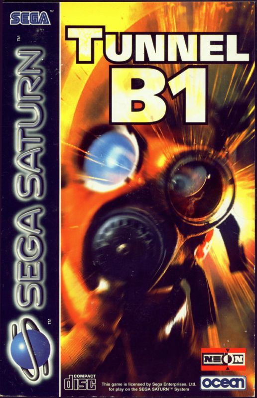 Tunnel B1 box art for Sega Saturn